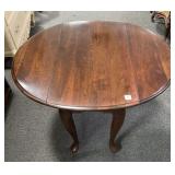 CHERRY DROP SIDE END TABLE - C. 1970