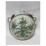 HAND MADE SOUTH AMERICAN CERAMIC WATER BOTTLE