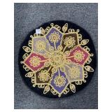 ASIAN DESIGN PILLOW COVER - 16" DIAMETER