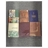 6 SCHOOL ANNUALS - SOME FROM PERU