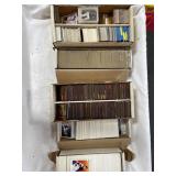 5 PARTIAL BOXES OF BASEBALL TRADING CARDS