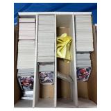 2 PARTIAL BOXES OF BASEBALL CARDS - 1990