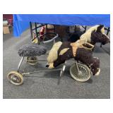 CHILDS HORSE TRICYCLE