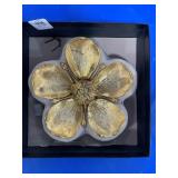 GOLD TONED LOTUS FLOWER TABLE TOP PERSONAL