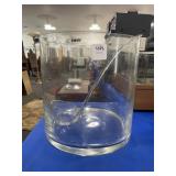 "COLONY" STRAIGHT SIDE PUNCH BOWL WITH GLASS