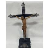 CHRIST ON THE CROSS FIGURE - HAS BEEN REPAIRED -