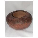 GUATEMALAN CERAMIC BOWL (RED) - POSSIBLY MAYAN -