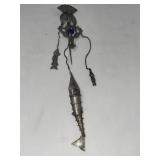 11" PERUVIAN FISH PENDANT