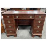 HATHAWAY MAHOGANY WRITING DESK - C. 1940