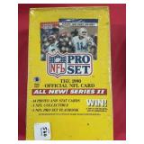 1990 NFL PRO SET FOOTBALL CARDS - UNOPENED