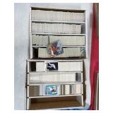 1 FULL AND 1 PARTIAL BOX OF BASEBALL CARDS