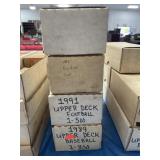 4 PARTIAL BOXES OF BASEBALL CARDS - 1980