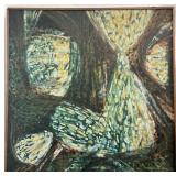 ORIGINAL ART BY G. SKOTEINOS IN GREEK - DATED 1965