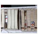 2 PARTIAL BOXES OF ASSORTED BASEBALL CARDS