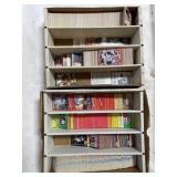 2 PARTIAL BOXES OF FOOTBALL AND BASEBALL CARDS