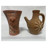 CERAMIC CUP AND 5" PITCHER