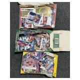 3 PARTIAL RETAIL BOXES OF SPORT TRADING CARDS -