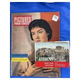GREEK MONTLY MAGAZINE AND "PAST AND PRESENT" BOOK