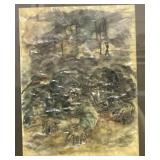 "VIETNAM SERIES" BY EMILE JOHN HESS - INK AND