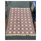 64" X 84" WOVEN AREA RUG