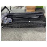 WIRE SHELVING UNIT - BROKE DOWN WILL NEED TO BE