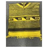 2 SOUTH AMERICAN PONCHOS: 1 WOOL AND