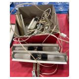 5 VINTAGE BRASS METAL GOOSENECK LAMPS