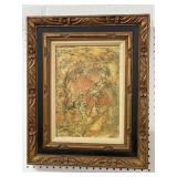 "MOTHER AND CHILD" BY EMILE JOHN HESS - OIL -