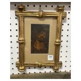 "CHRIST" 19TH CENTURY CUZCO SCHOOL PAINTING ON TIN