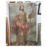 "ST. JOHN THE BAPTIST" - 18TH CENTURY - CUZCO -