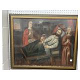 "CHRIST WITH MOTHER" - 18TH CENTURY PRITIVE CUZCO