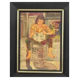 "VILLAGE SERIES" BY EMILE JOHN HESS - OIL/SKETCH -