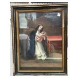 "MADONNA & CHILD" - QUITO SCHOOL - EARLY 19TH