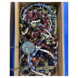 ASIAN AND SOUTH AMERICAN DESIGN COSTUME NECKLACES