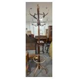 BENT WOOD COAT RACK