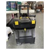 STANLEY PULL ALONG TOOL BOX WITH HAND TOOLS