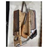 MITRE SAW, HACK SAW AND BOW SAW