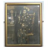 "DOCTOR OF THE CHURCH" - 18TH CENTURY OF CUZCO -