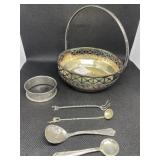 STERLING AND SILVERPLATE ITEMS FROM THE TACORA