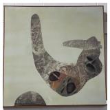 "MERMAID" BY GREEK ARTIST - SIGNED - OIL -