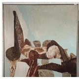 "SEA BOTTOM" BY GREEK ARTIST - SIGNED - OIL -