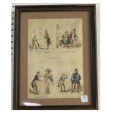 LONDON CHARACTERS NO. 8 - FRAMED -