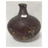 8" POTTERY JAR - BADLY CHIPPED LIP