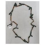 ICA NECKLACE - BONE, COPPER AND TURQUOISE -