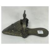 SILVERPLATED PERUVIAN SIDE SADDLE STIRRUP -