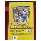 1990 NFL PRO SET FOOTBALL CARDS - UNOPENED