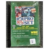 1990 NFL PRO SET FOOTBALL CARDS - UNOPENED