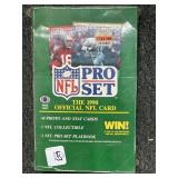 1990 NFL PRO SET FOOTBALL CARDS - UNOPENED