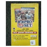 1990 NFL PRO SET FOOTBALL CARDS - UNOPENED