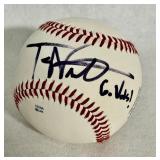 Autographed Tony Vitello Baseball